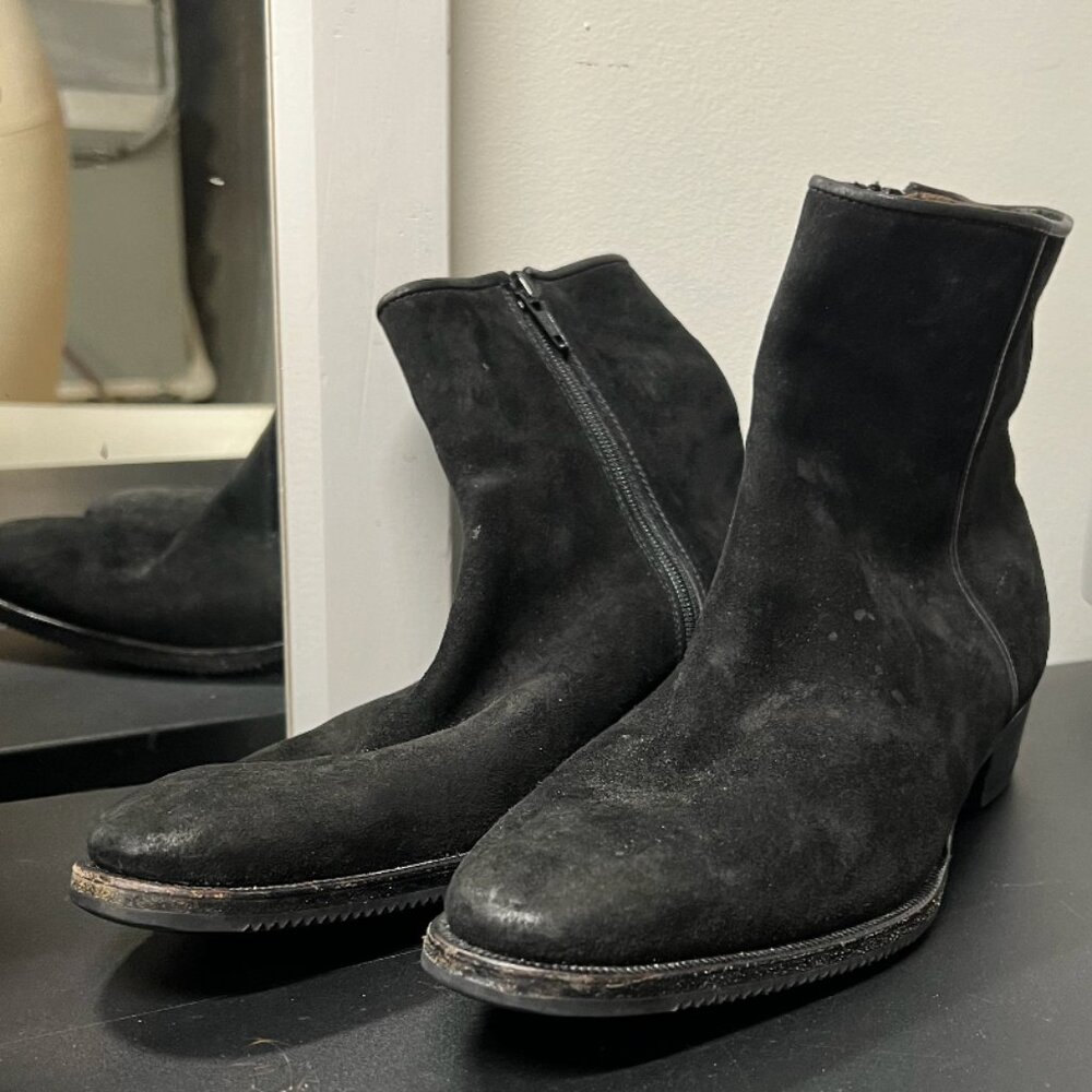 Arthur Beren Suede Booties